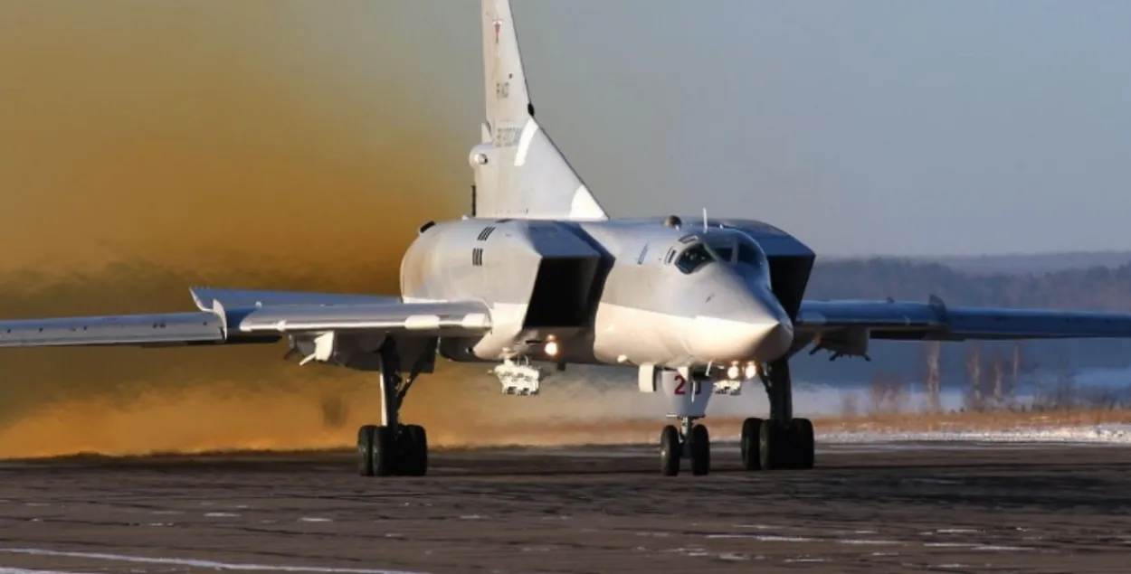 Ту-22М3 упал в Иркутской области
