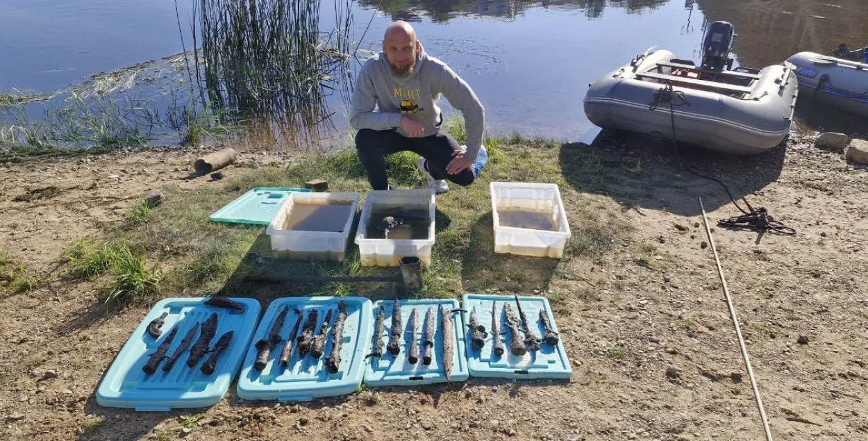 Знаходкі дайвераў і археолагаў
