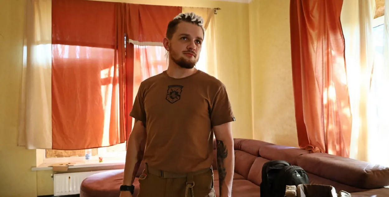 Каліновец з пазыўным "Хіп"
