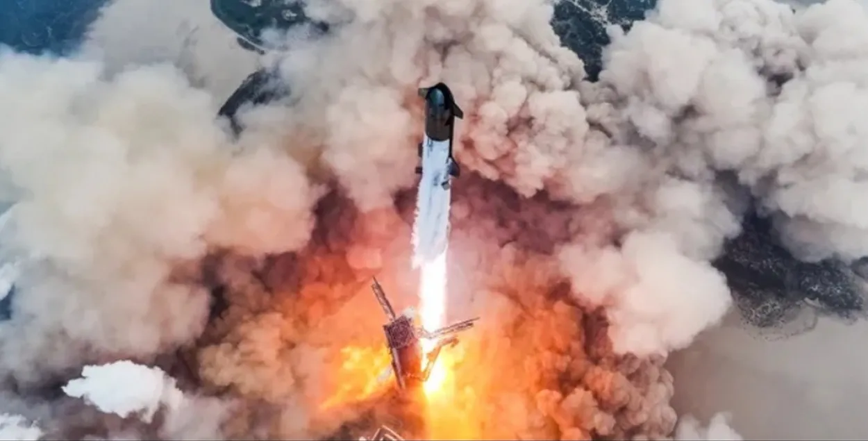 Запуск Starship у чэрвені 2024 года&nbsp;
