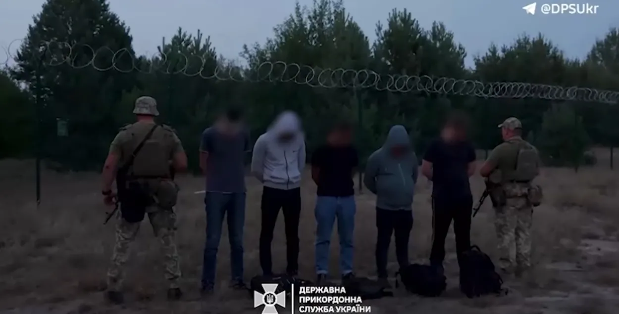 Затрыманыя ўкраінскія ўхілісты
