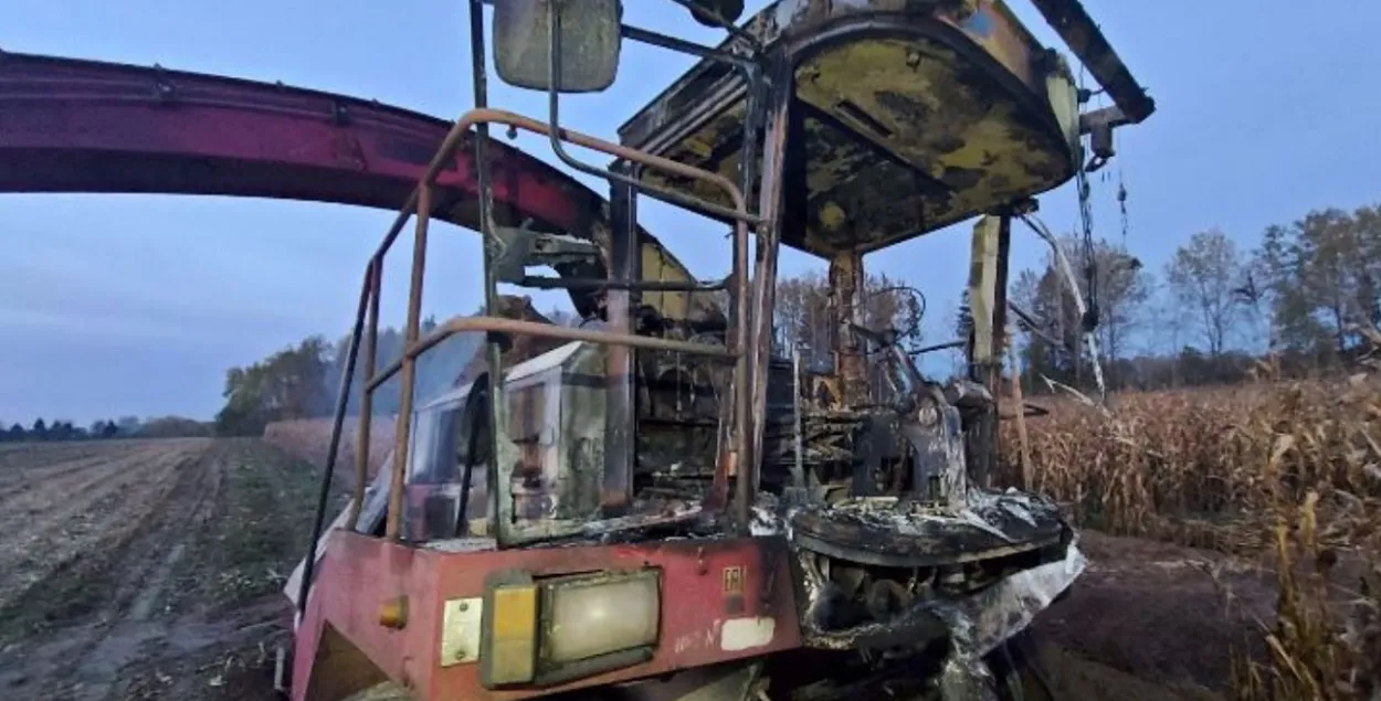 Узгаранне ліквідаваў механізатар

