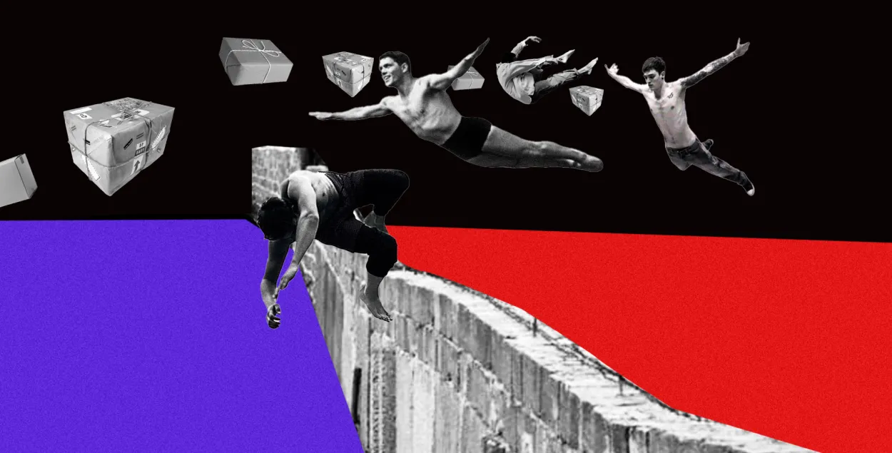 The Berlin Wall&nbsp;
