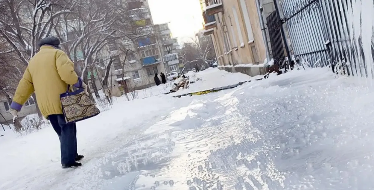 Галалёд, ілюстрацыйнае фота
