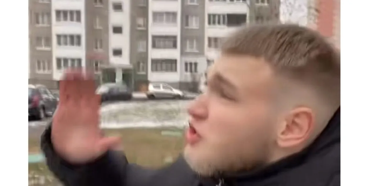 Хлопец, затрыманы за ролік у TikTok
