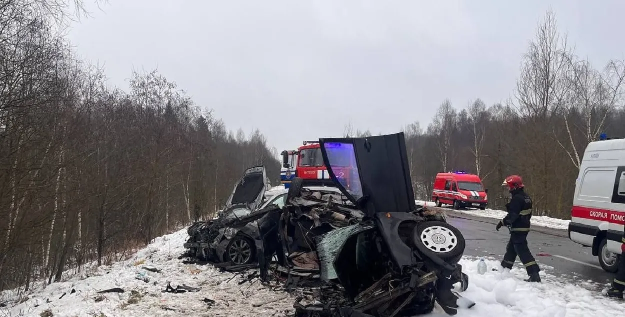На месцы аварыі
