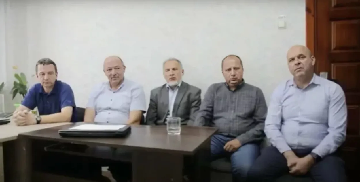 Слева направо: Дмитрий Вдовин, Виталий Папроцкий, Вячеслав Ильич, Андрей Дорошко, Игорь Кисляк
