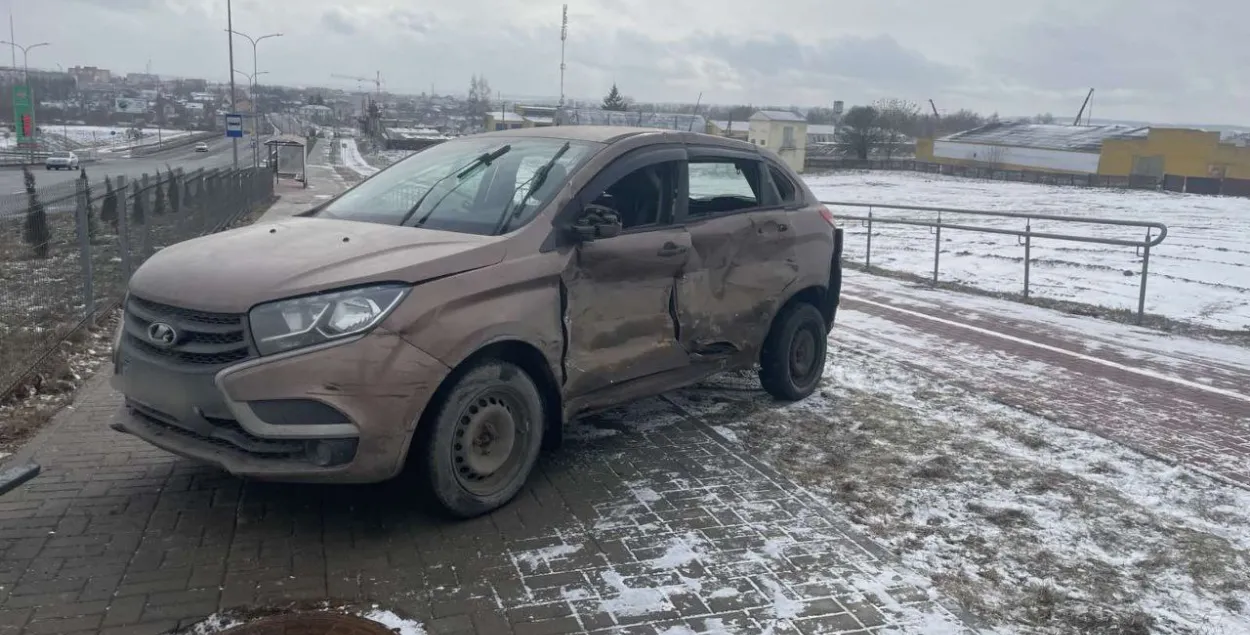 На месте ДТП в Смолевичах
