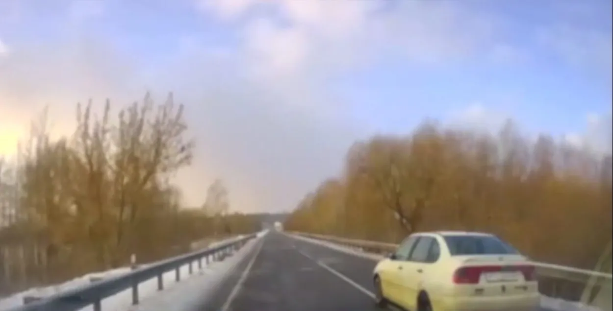 У Асіповічах кіроўца ўцякаў ад ДАІ

