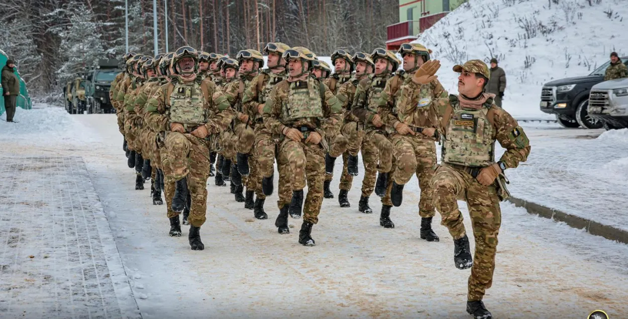 Трэніроўка лівійскага спецназу
