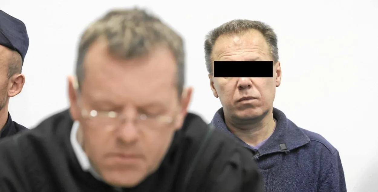 Андрэй Рачкевіч на судзе
