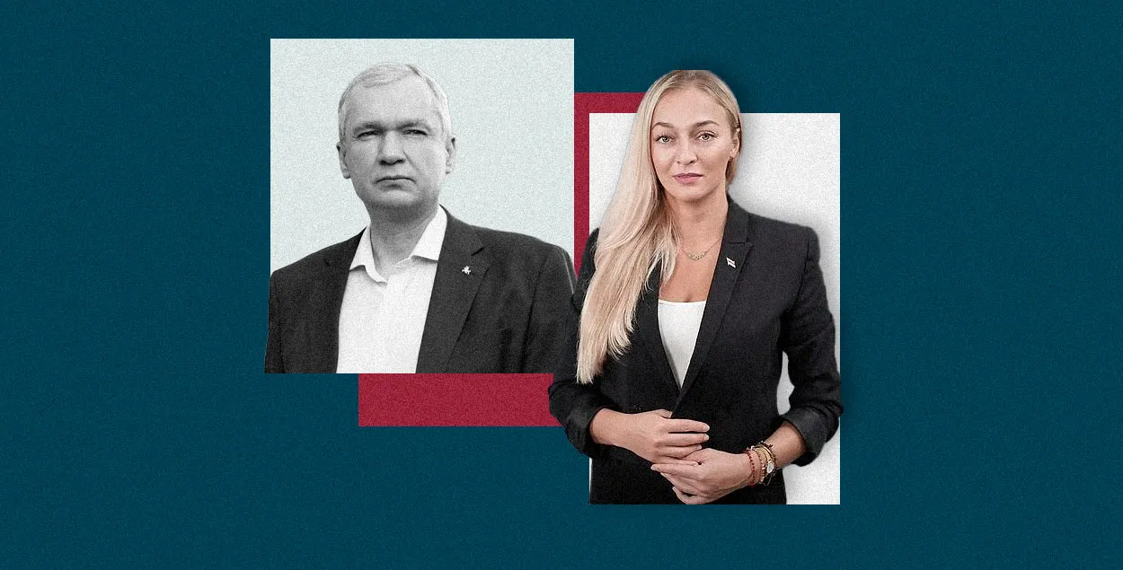 Анжелика Мельникова и Павел Латушко
