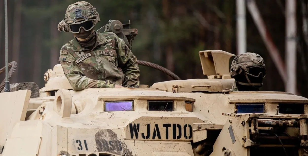 Амерыканскія вайскоўцы ў Літве
