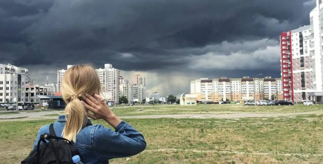 Навальніца, ілюстрацыйнае фота

