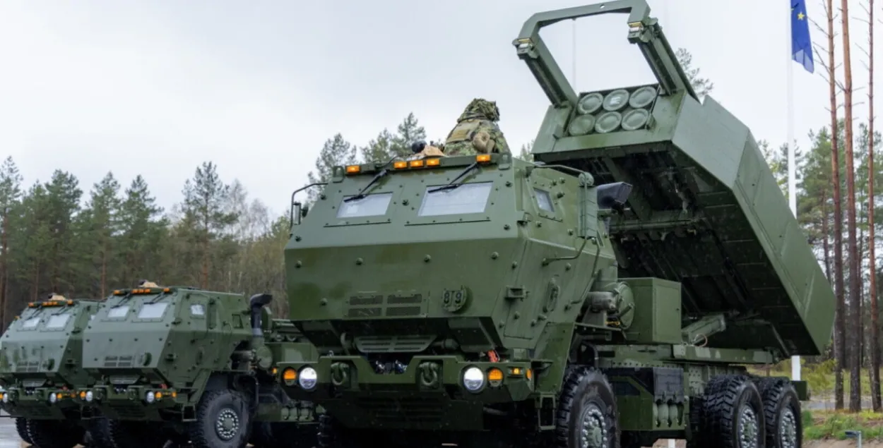 Комплексы HIMARS з'явіліся ў Эстоніі
