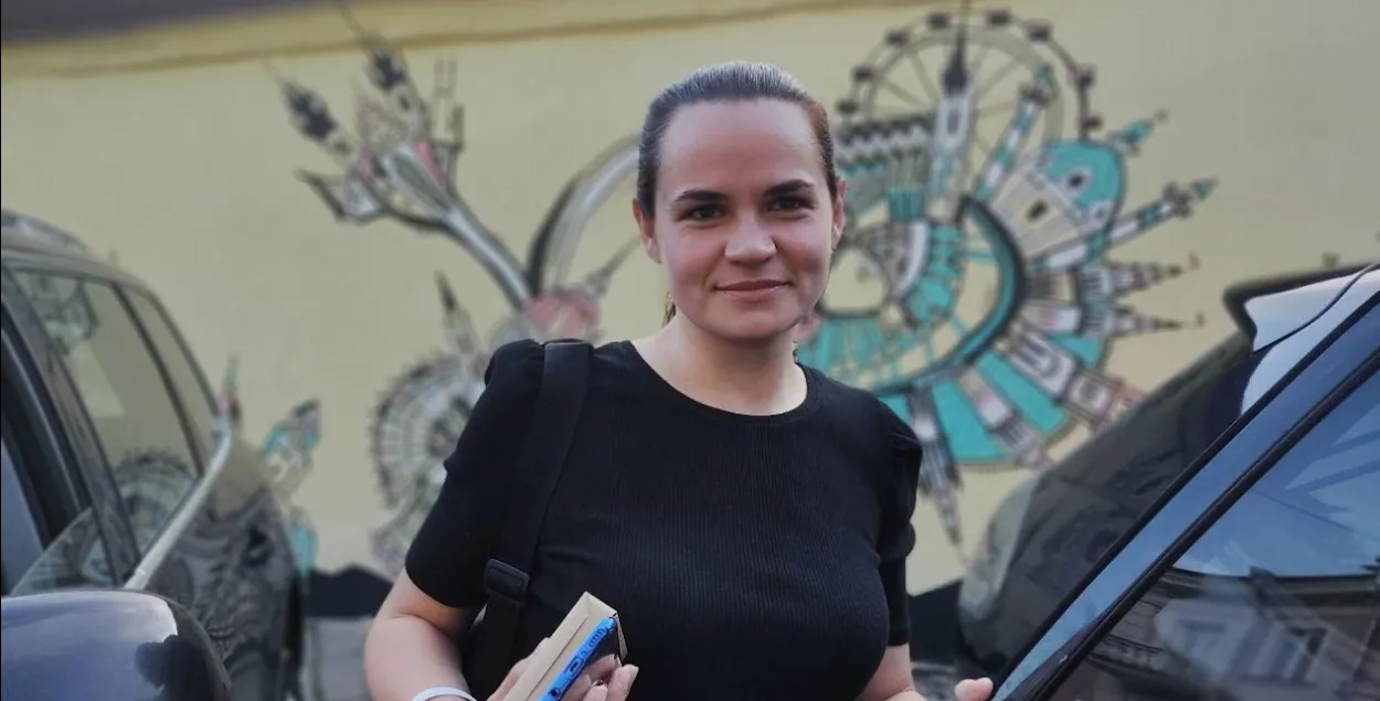 Святлана Ціханоўская ўлетку 2020 года

