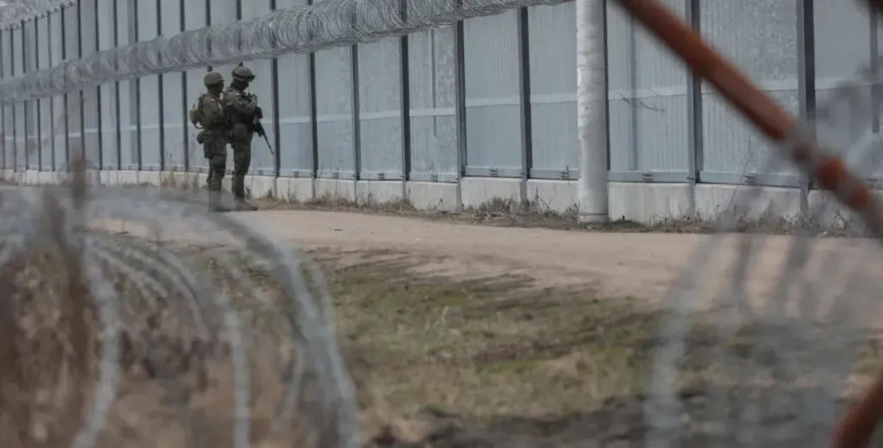 The Polish-Belarusian border
