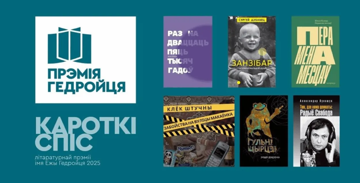 Шорт-лист премии Гедройца
