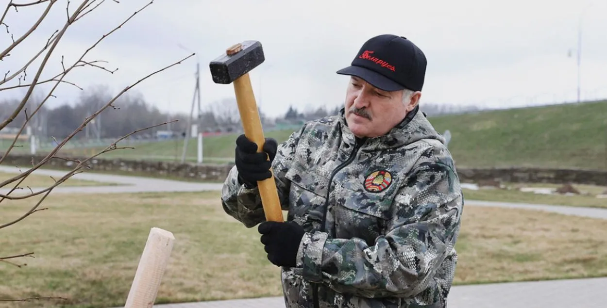 Лукашенко прогулял субботник
