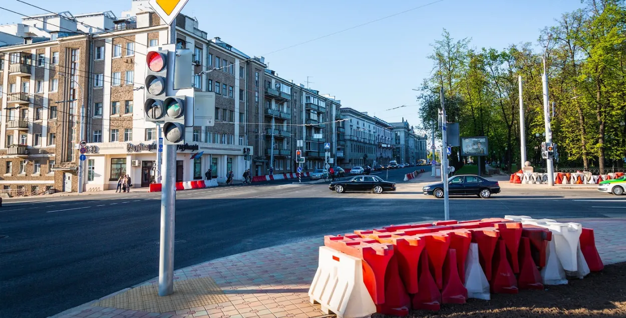 Вуліца Багдановіча ў Мінску, ілюстрацыйнае фота
