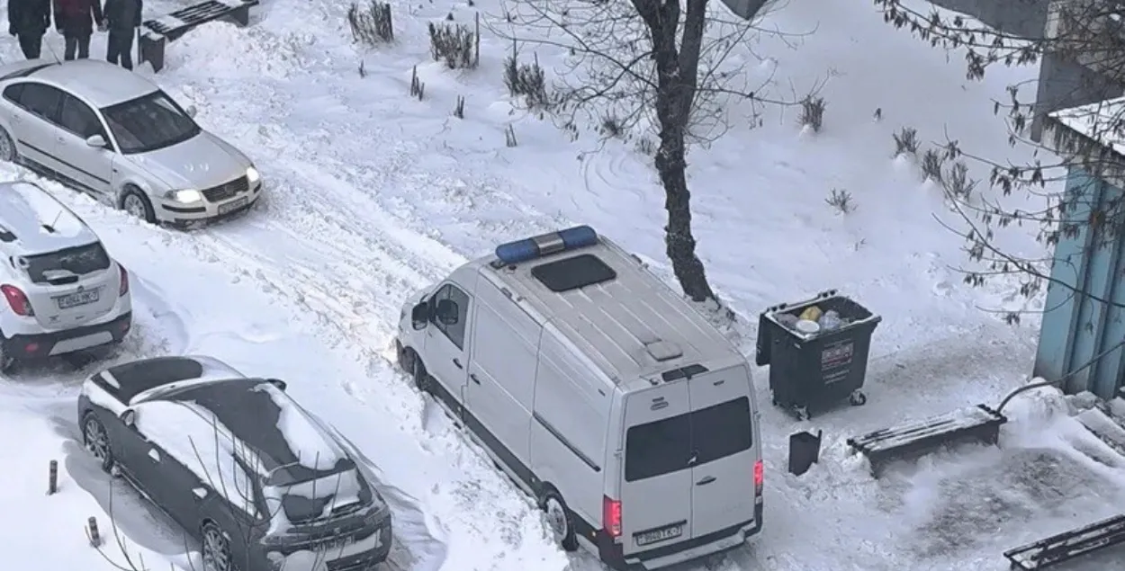 Минский двор, где нашли тело
