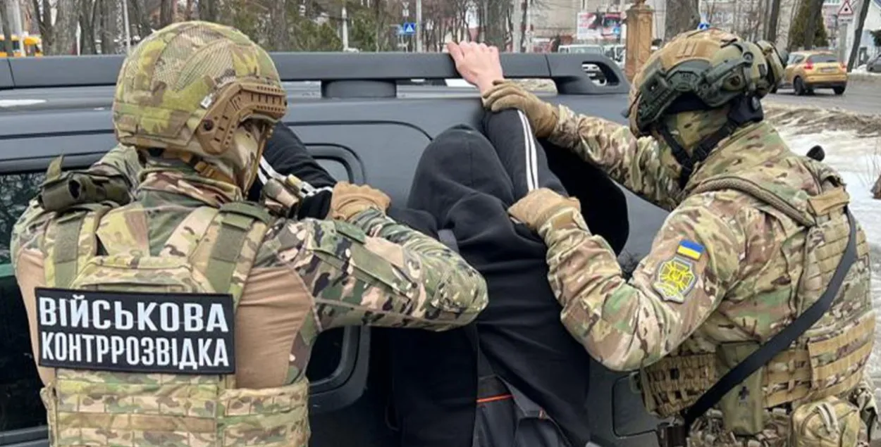 Задержание агента в Украине
