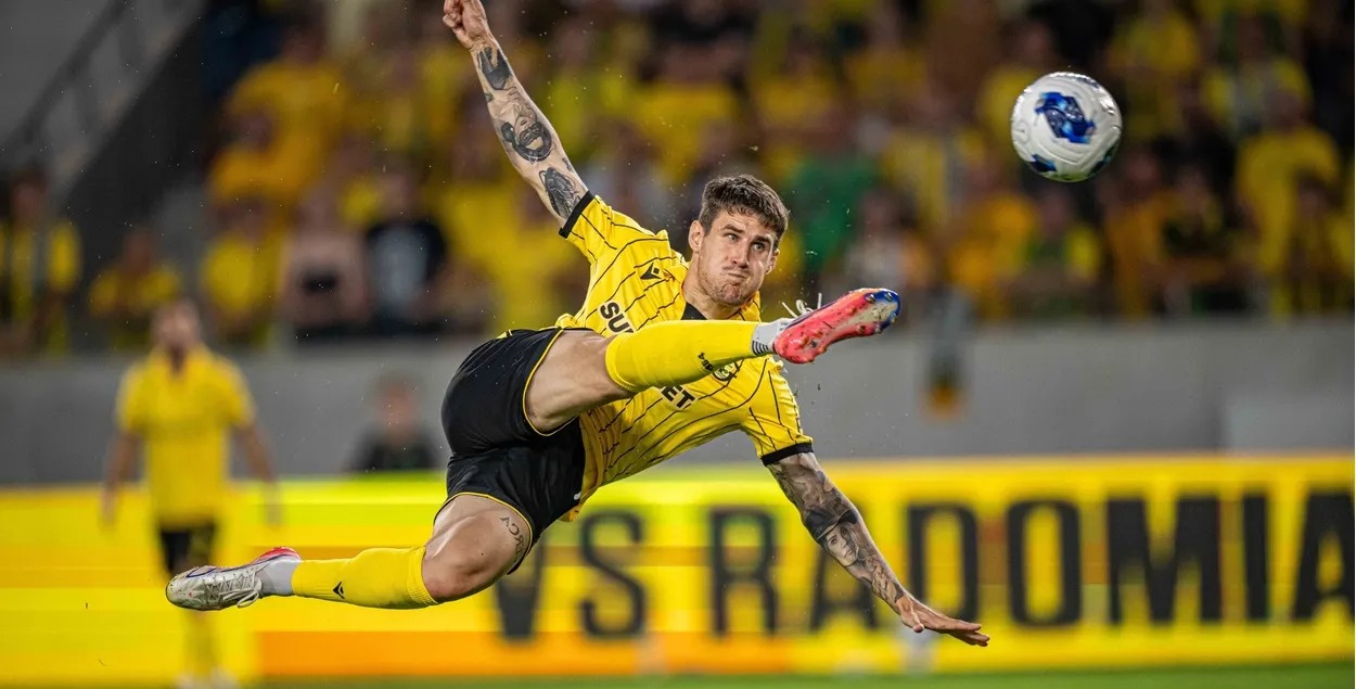 The Belarusian forward played a key role in his team's victory
