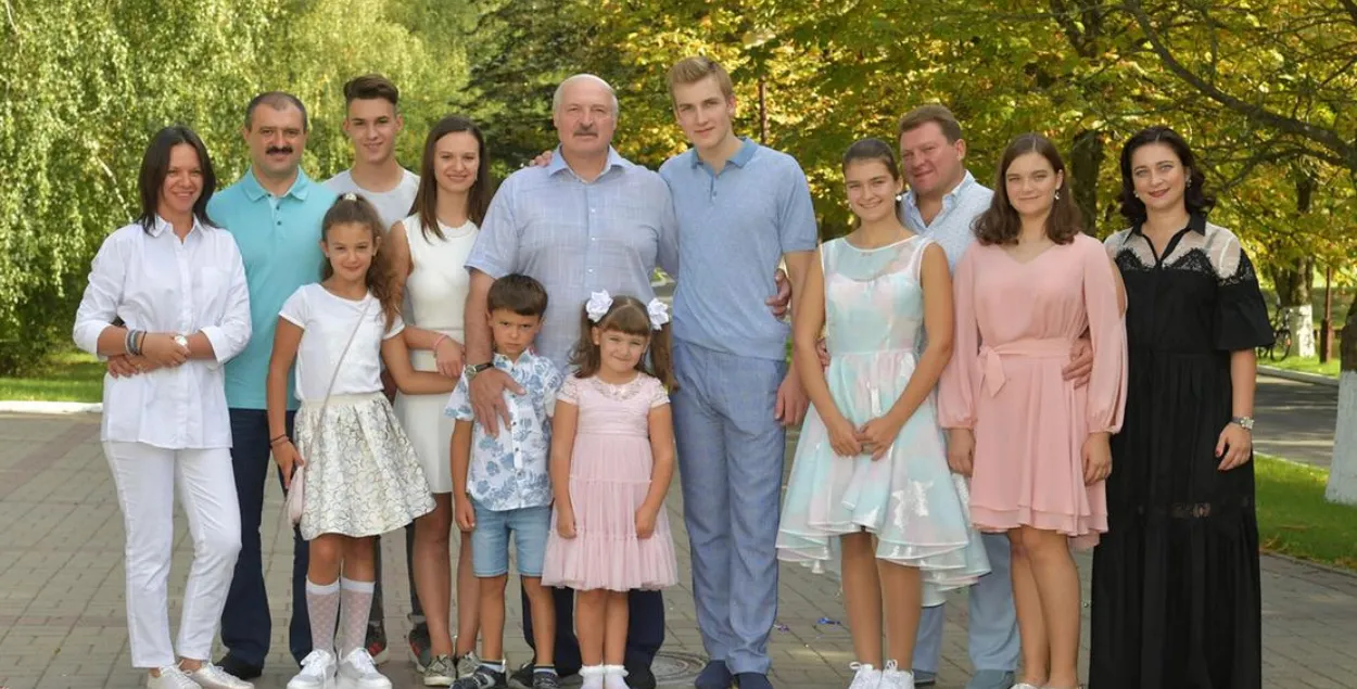Сям'я Лукашэнкі
