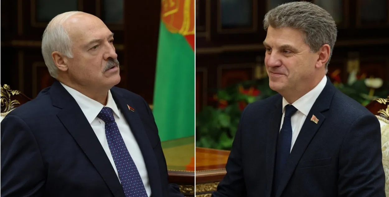 Александр Лукашенко и&nbsp; Владимир Кухарев
