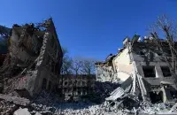 Руины после российских обстрелов / Reuters