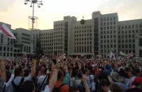Площадь Независимости, 18 августа 2020-го / Еврорадио