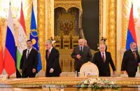 Путин в изоляции / president.gov.by​