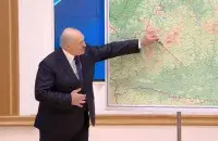 Аляксандр Лукашэнка: адкуль рыхтаваўся напад... / Скрыншот з відэа АНТ
