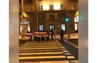 Участники акции / Скриншот с видео @peaceful_bsuir