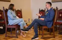Святлана Ціханоўская і Аляксей Арастовіч / t.me/tsikhanouskaya
