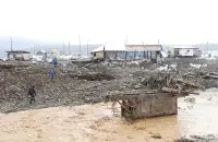 Прорыв дамбы под Красноярском / Reuters