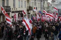 А так на самом деле выглядело шествие / Еврорадио