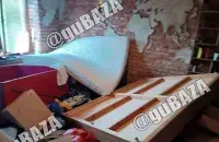 В Минске разгромили квартиру Дениса Дудинского / кадр из видео ГУБОПиК
