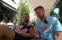 Саша Філіпенка і Аляксандр Івулін / кадр з YouTube-канала "ЧестнОК"
