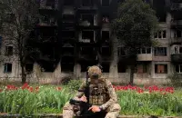 Боец полка Калиновского / t.me/belwarriors
