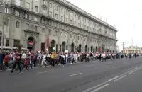 Мирные протесты в Минске / Еврорадио​
