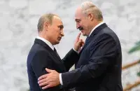 Уладзімір Пуцін і Аляксандр Лукашэнка / Reuters
