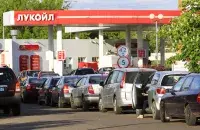 Аўтазаправачная станцыя ў Беларусі / Reuters