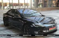 Alyakasndr Lukashenka's Tesla / BelTA