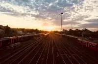 Железная дорога, иллюстративное фото
