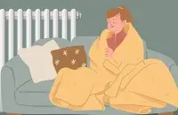 Бацькі масава не пусцілі дзяцей у школу ў мароз, ілюстрацыйная карцінка

