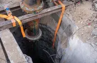 Адзін з выяўленых у сектары Газа падземных тунэляў
