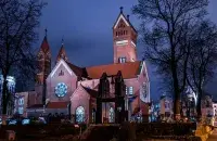 Красный костел в Минске, фото иллюстративное
