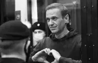 Аляксей Навальны ў маскоўскім гарсудзе
