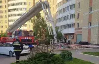 Спасатели на месте происшествия
